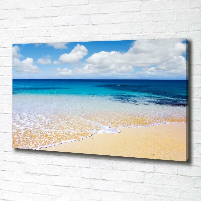 Cuadro canvas con impresión uv duradera horizontal Mar en calma