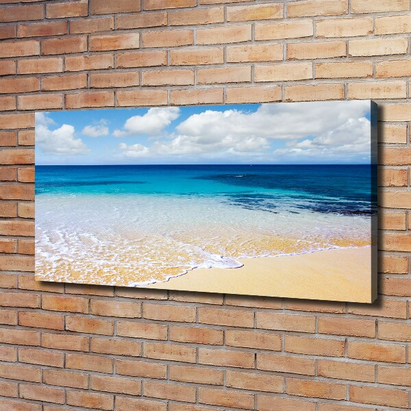 Cuadro canvas con impresión uv duradera horizontal Mar en calma