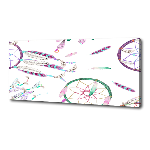 Cuadro canvas moderno de gran formato horizontal Atrapasueños