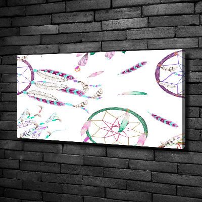 Cuadro canvas moderno de gran formato horizontal Atrapasueños