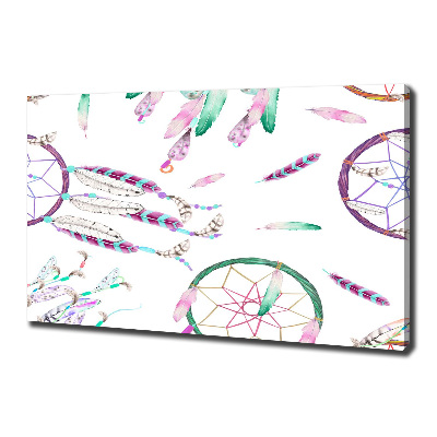 Cuadro canvas moderno de gran formato horizontal Atrapasueños