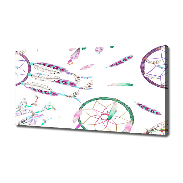 Cuadro canvas moderno de gran formato horizontal Atrapasueños