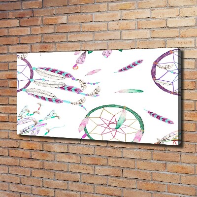 Cuadro canvas moderno de gran formato horizontal Atrapasueños