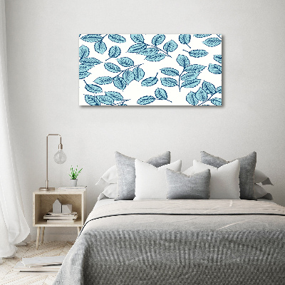 Duży foto obraz na ścianę canvas Liście