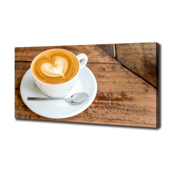 Foto en lienzo con acabado profesional horizontal Café en una taza