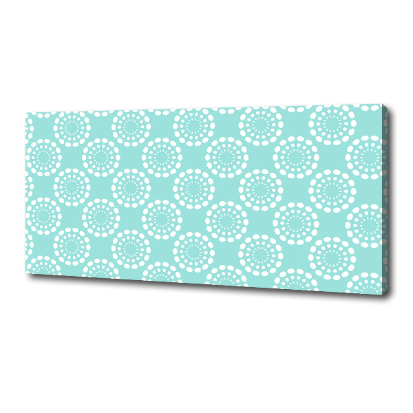 Foto en lienzo con acabado profesional horizontal Fondo geométrico