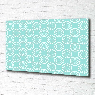 Foto en lienzo con acabado profesional horizontal Fondo geométrico