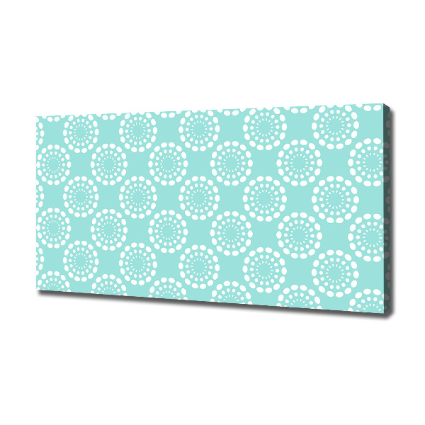 Foto en lienzo con acabado profesional horizontal Fondo geométrico