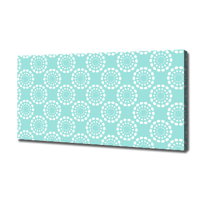 Foto en lienzo con acabado profesional horizontal Fondo geométrico