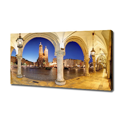 Cuadro canvas con impresión uv duradera horizontal Cracovia, Polonia