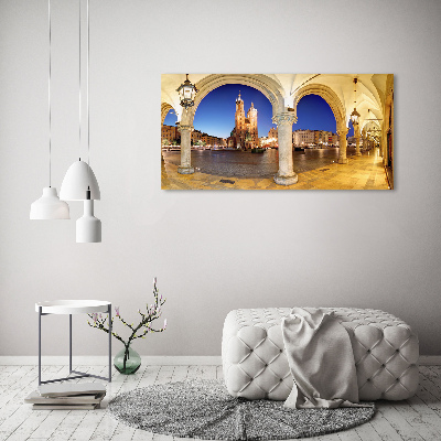 Cuadro canvas con impresión uv duradera horizontal Cracovia, Polonia