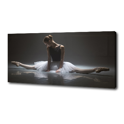 Cuadro canvas moderno de gran formato horizontal Bailarina