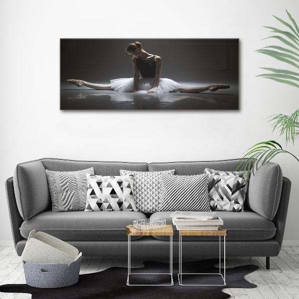 Cuadro canvas moderno de gran formato horizontal Bailarina