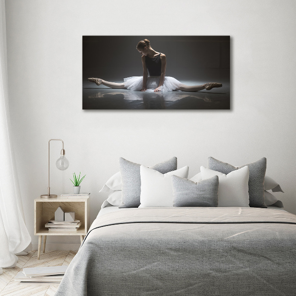 Cuadro canvas moderno de gran formato horizontal Bailarina