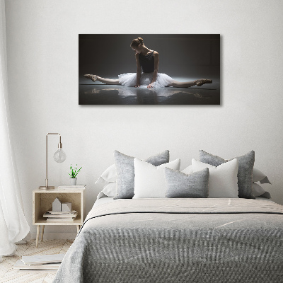 Cuadro canvas moderno de gran formato horizontal Bailarina