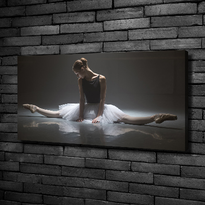 Cuadro canvas moderno de gran formato horizontal Bailarina