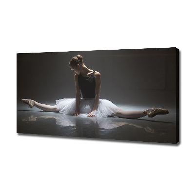 Cuadro canvas moderno de gran formato horizontal Bailarina