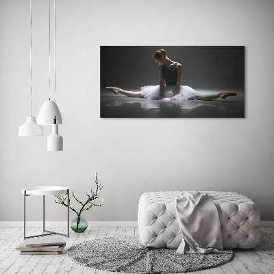Cuadro canvas moderno de gran formato horizontal Bailarina