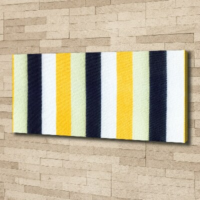 Cuadro canvas con impresión uv duradera horizontal Fondo rayado