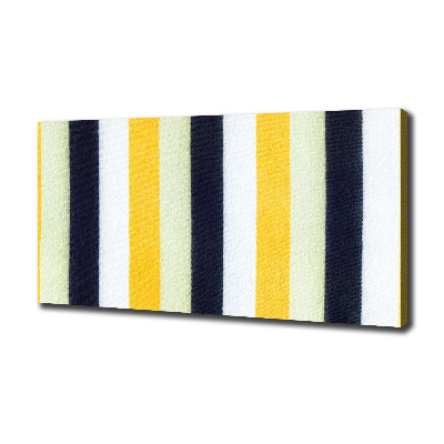 Cuadro canvas con impresión uv duradera horizontal Fondo rayado