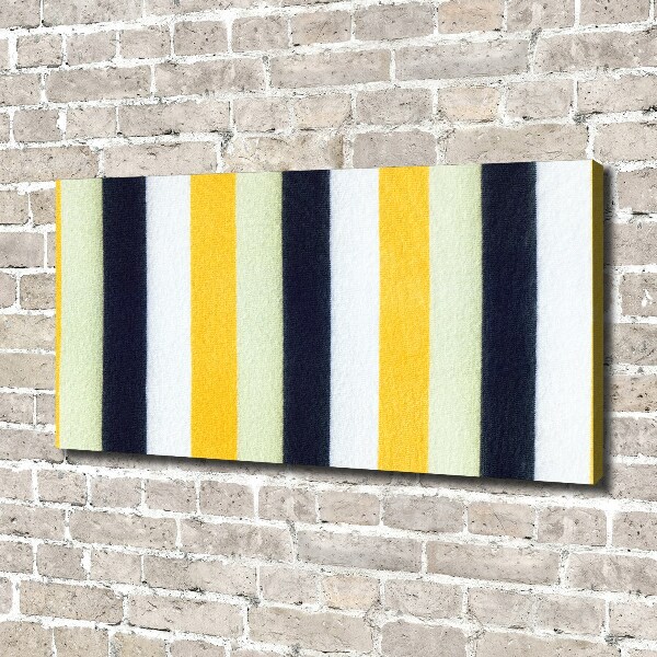 Cuadro canvas con impresión uv duradera horizontal Fondo rayado