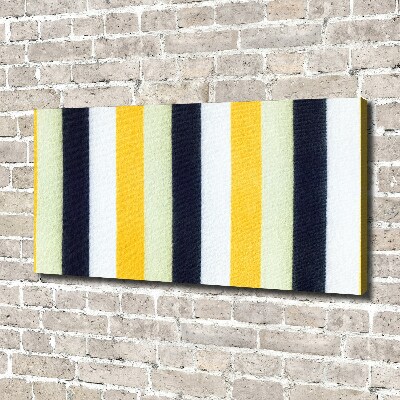 Cuadro canvas con impresión uv duradera horizontal Fondo rayado