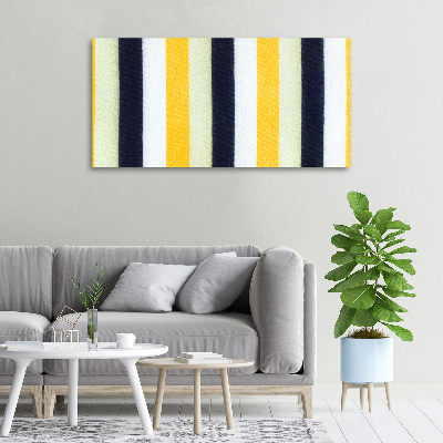 Cuadro canvas con impresión uv duradera horizontal Fondo rayado