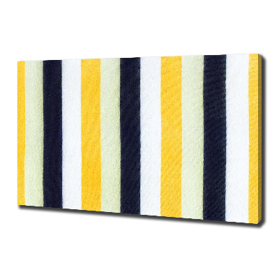 Cuadro canvas con impresión uv duradera horizontal Fondo rayado