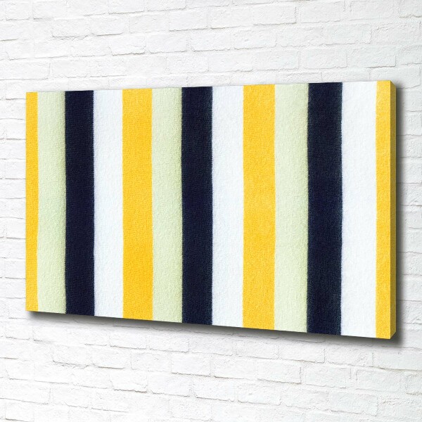 Cuadro canvas con impresión uv duradera horizontal Fondo rayado
