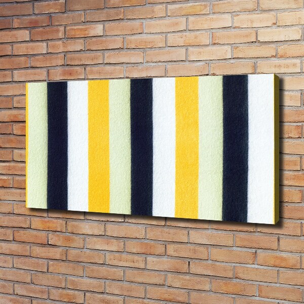 Cuadro canvas con impresión uv duradera horizontal Fondo rayado