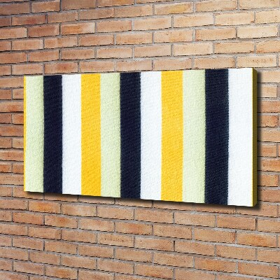Cuadro canvas con impresión uv duradera horizontal Fondo rayado