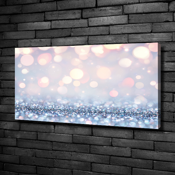 Cuadro canvas con impresión uv duradera horizontal Fondo brillante