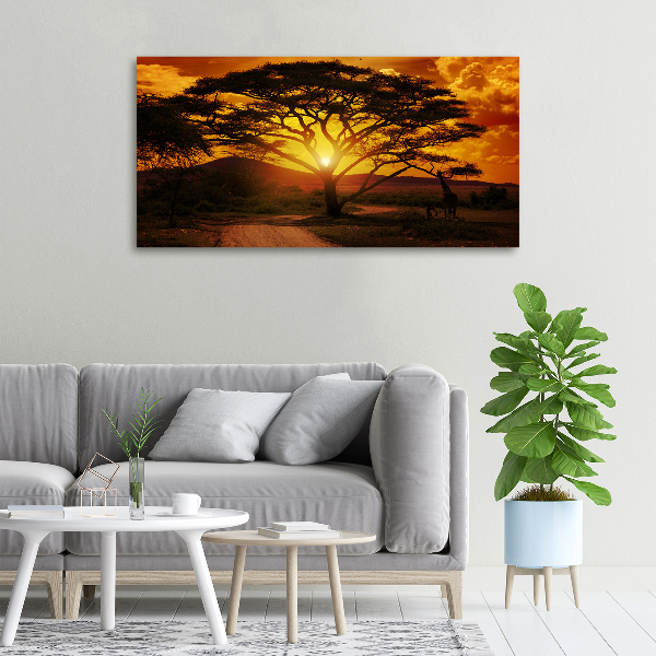 Fotocuadro en lienzo de alta calidad horizontal África Occidental