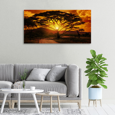 Fotocuadro en lienzo de alta calidad horizontal África Occidental