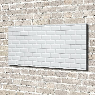 Cuadro canvas con impresión uv duradera horizontal pared de cerámica