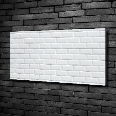 Cuadro canvas con impresión uv duradera horizontal pared de cerámica