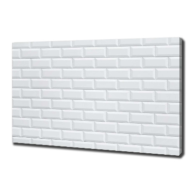 Cuadro canvas con impresión uv duradera horizontal pared de cerámica