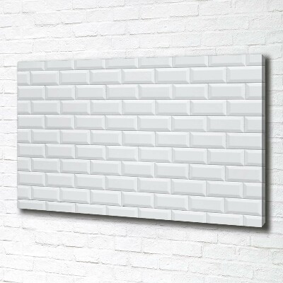 Cuadro canvas con impresión uv duradera horizontal pared de cerámica