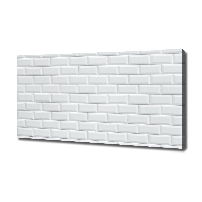 Cuadro canvas con impresión uv duradera horizontal pared de cerámica
