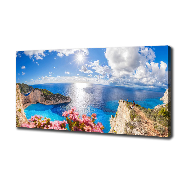Cuadro canvas con impresión uv duradera horizontal Zante, Grecia