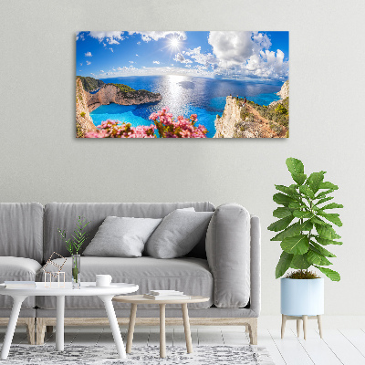 Cuadro canvas con impresión uv duradera horizontal Zante, Grecia