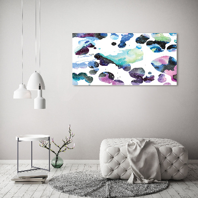 Cuadro canvas con impresión uv duradera horizontal Galaxia colorida