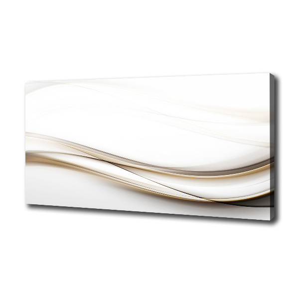 Fotocuadro en lienzo de alta calidad horizontal Ondas abstractas