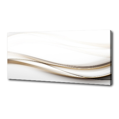 Fotocuadro en lienzo de alta calidad horizontal Ondas abstractas