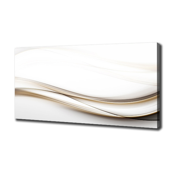 Fotocuadro en lienzo de alta calidad horizontal Ondas abstractas