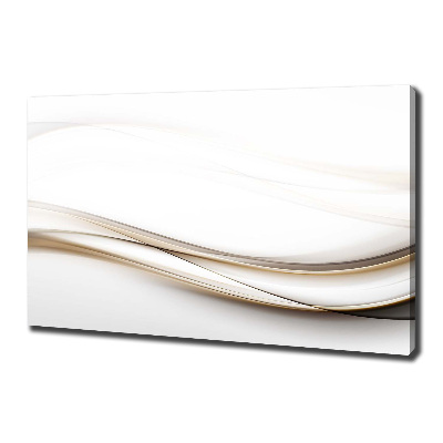 Fotocuadro en lienzo de alta calidad horizontal Ondas abstractas