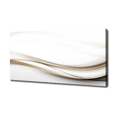 Fotocuadro en lienzo de alta calidad horizontal Ondas abstractas