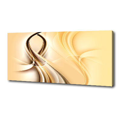 Cuadro canvas con impresión uv duradera horizontal Ondas abstractas