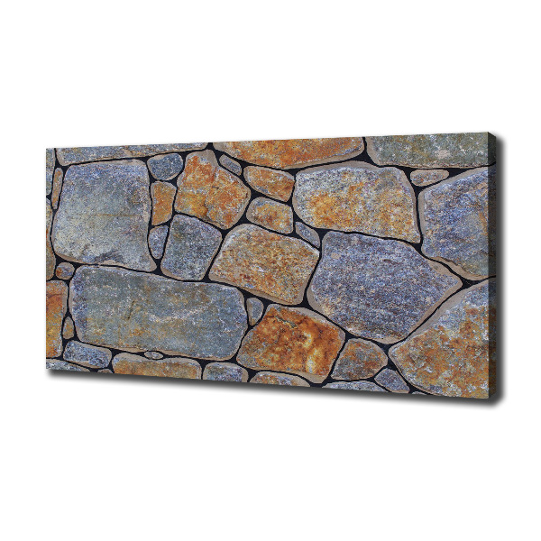 Fotocuadro en lienzo de alta calidad horizontal Piedras