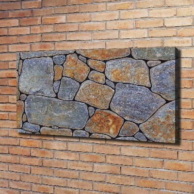 Fotocuadro en lienzo de alta calidad horizontal Piedras